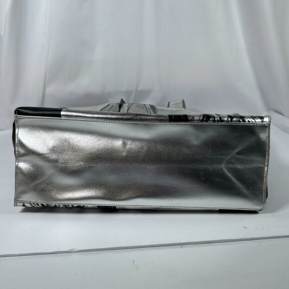 Victoria's Secret VS Y2K Heidi Klum Supermodel Limited Edition Silver Tote READ - Picture 8 of 12